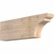 Ekena Millwork Yorktown Smooth Rafter Tail, Douglas Fir, 3 1/2"W x 8"H x 24"L RFT04X08X24YOR00SDF - alternate 1